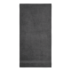 Lot de 4 Serviettes éponge coton bio COAL GREY