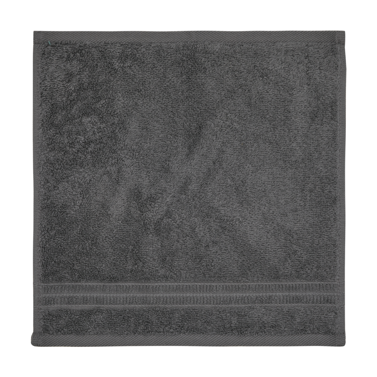 Lot de 10 Serviettes éponge coton bio COAL GREY