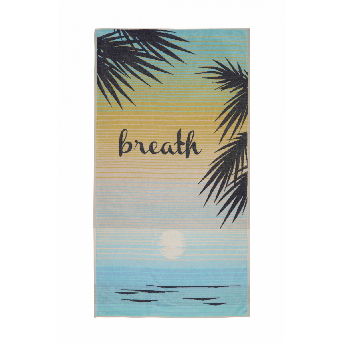 Drap de plage velours 75x150 cm BREATH