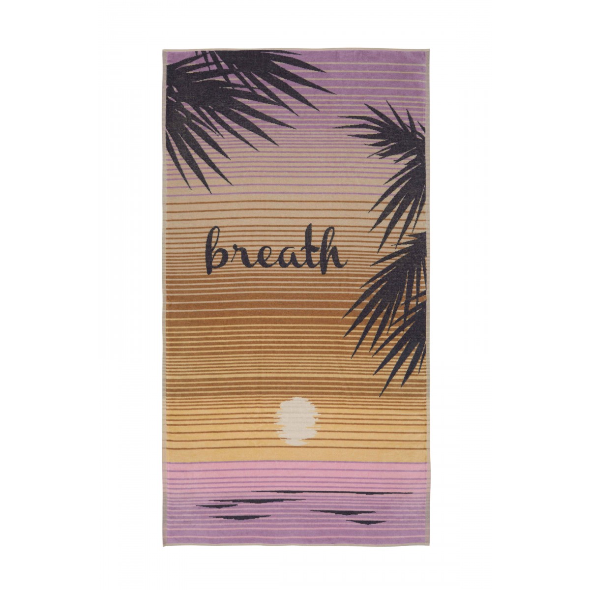 Drap de plage velours 75x150 cm BREATH