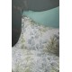 Parure de lit 240X220 cm satin de coton OCCALE GREEN