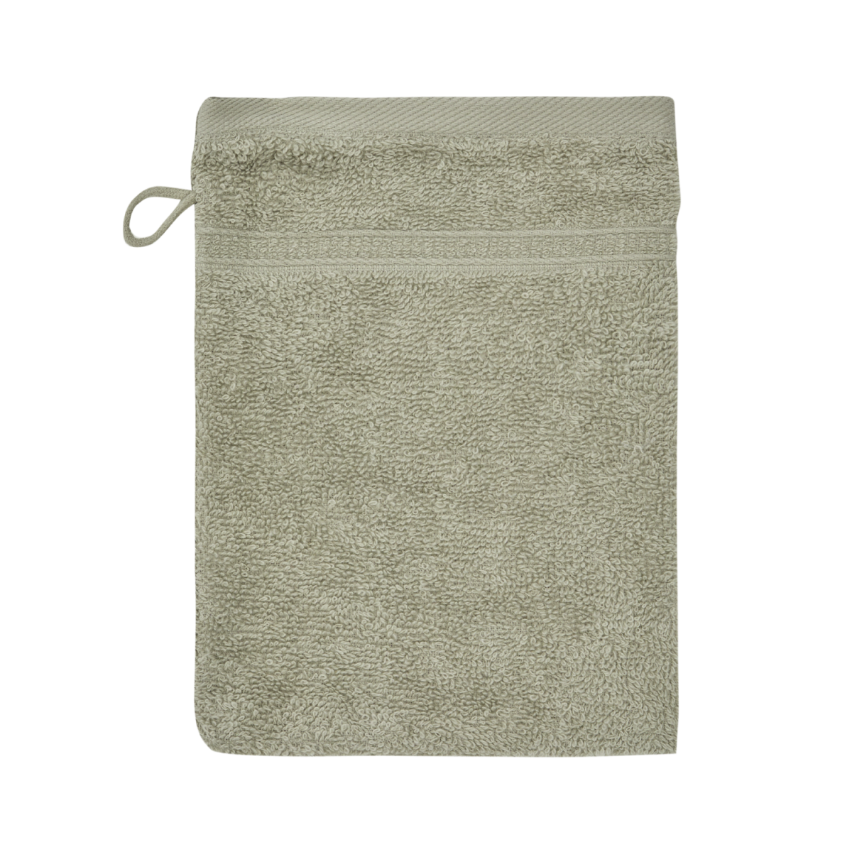 Lot de 10 Serviettes éponge coton bio SPACE GREY